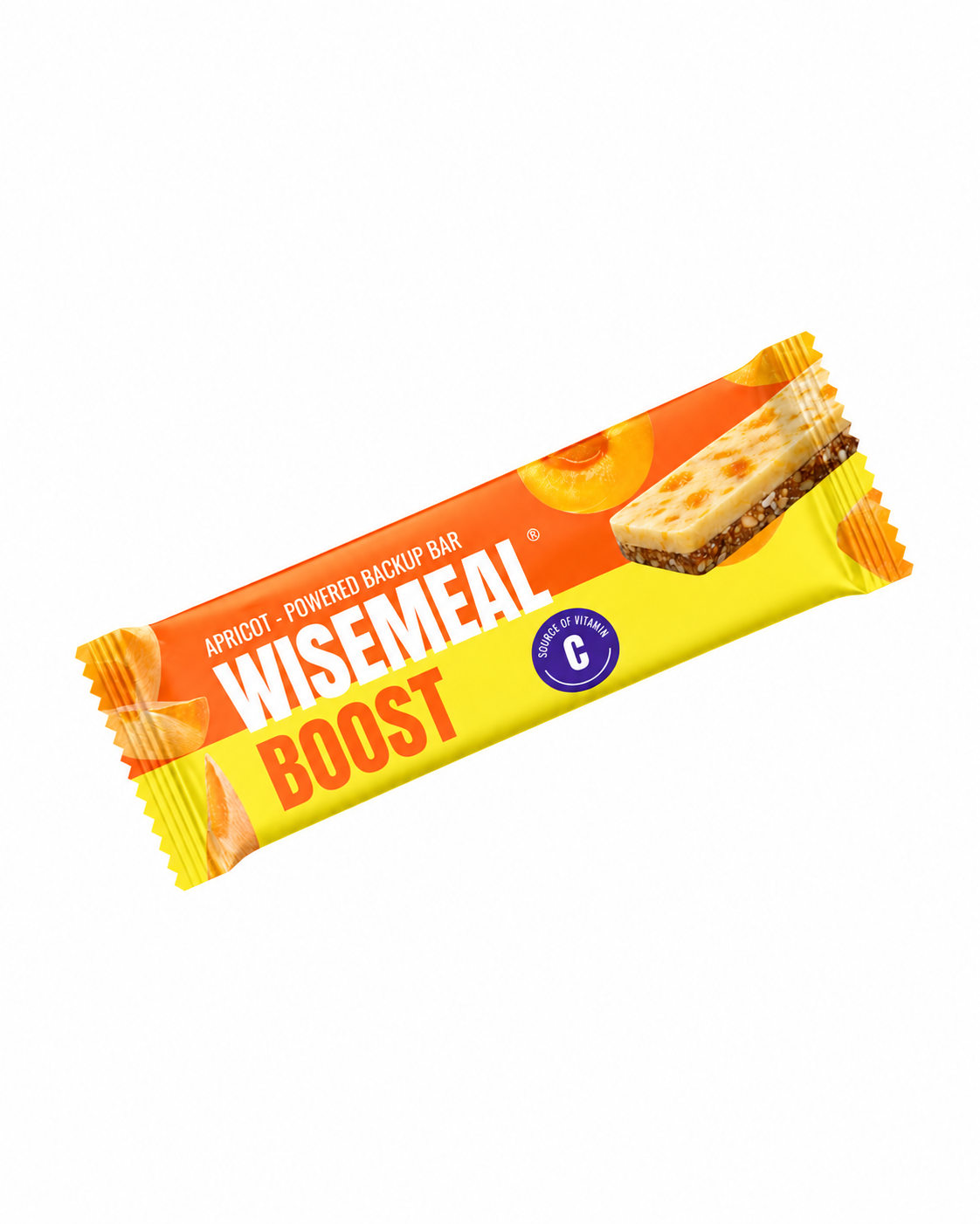 WISEMEAL BOOST apricot and almond bar